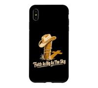 Faith As Big As The Sky Christian Cowboy Case for iPhone XS Max