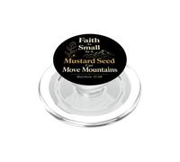 Faith As Small As A Mustard Seed Can Move Mountains Gift PopSockets PopGrip for MagSafe