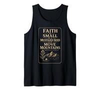 Faith As Small As A Mustard Seed Can Move Mountains Gift Tank Top