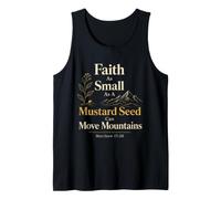 Faith As Small As A Mustard Seed Can Move Mountains Gift Tank Top