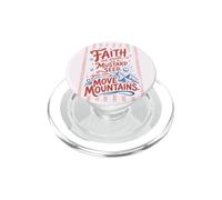 Faith As Small As A Mustard Seed Move Mountains Christian PopSockets PopGrip for MagSafe