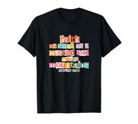 Faith As Small As A Mustard-Seed Moves Mountains Christian T-Shirt