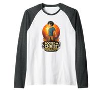 Faith-Based Design | Rooted and Rising Colossians 2:7 Raglan Baseball Tee