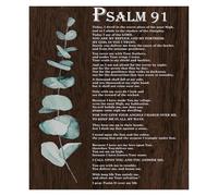 Faith-Based Motivational Poster, Christian Wall Art for Nursery and Kids Room, Encouraging Scripture Decor(Framed,16x24inch(40x60cm))