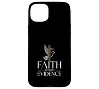 Faith Before Evidence christian cross dove faith Case for iPhone 15 Plus