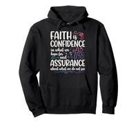 Faith Bible Verse Hebrews for Women Pullover Hoodie