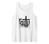 Faith Blessed Christian Christ Jesus God Tank Top