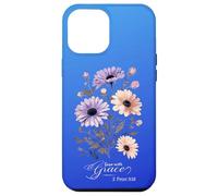 Faith Blooms Here - Grow with Grace Scripture Art Case for iPhone 12 Pro Max