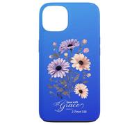 Faith Blooms Here - Grow with Grace Scripture Art Case for iPhone 13