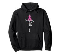 Faith Breast Cancer Awareness Cross Pink Ribbon Pullover Hoodie