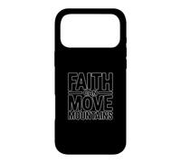 Faith Can Move Mountains Case for iPhone 17 Pro Max