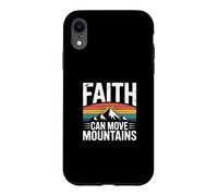 Faith Can Move Mountains Case for iPhone XR