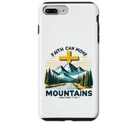 Faith Can Move Mountains Christian Bible Verse Design Case for iPhone 7 Plus/8 Plus