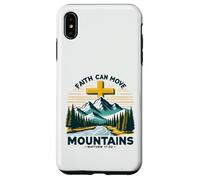Faith Can Move Mountains Christian Bible Verse Design Case for iPhone XS Max
