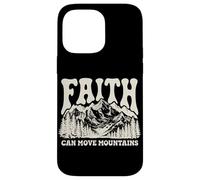 Faith Can Move Mountains Christian Bible Verse Scripture Case for iPhone 14 Pro Max