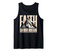 Faith Can Move Mountains Christian Mountain Motivation Tank Top