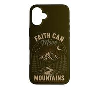 Faith Can Move Mountains Christian Mountain Nature Case for iPhone 16 Plus