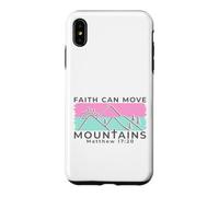 Faith Can Move Mountains Christian Scripture Art Case for iPhone XS Max