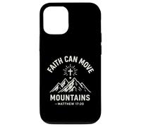 Faith Can Move Mountains Matthew 17:20 Bible Verse Case for iPhone 12/12 Pro