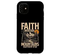 Faith Can Move Mountains Matthew 17 20 Bible Verse Christian Case for iPhone 11