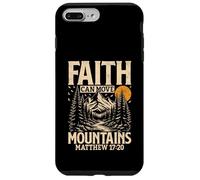 Faith Can Move Mountains Matthew 17 20 Bible Verse Christian Case for iPhone 7 Plus/8 Plus