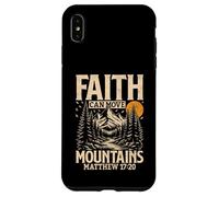 Faith Can Move Mountains Matthew 17 20 Bible Verse Christian Case for iPhone XS Max