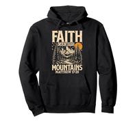 Faith Can Move Mountains Matthew 17 20 Bible Verse Christian Pullover Hoodie