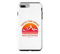 Faith Can Move Mountains Matthew 17:20 Bible Verse Retro Case for iPhone 7 Plus/8 Plus