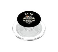 "Faith Can Move Mountains" Matthew 17:20 Christian PopSockets PopGrip for MagSafe