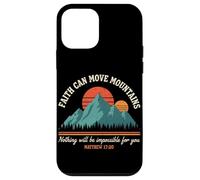 Faith Can Move Mountains Matthew 17:20 Christian Religion Case for iPhone 12 mini