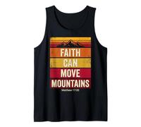Faith Can Move Mountains Matthew 17:20 Christian Tank Top