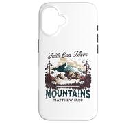 Faith Can Move Mountains Matthew 17:20 Nature Inspired Case for iPhone 16
