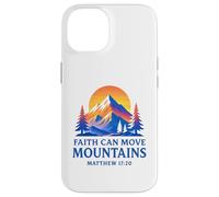Faith Can Move Mountains Matthew 17:20 Religious Case for iPhone 14