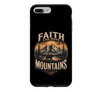 Faith Can Move Mountains Matthew 17:20 Vintage Bear Graphic Case for iPhone 7 Plus/8 Plus
