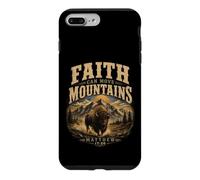Faith Can Move Mountains Matthew 17:20 Vintage Graphic Case for iPhone 7 Plus/8 Plus