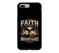 Faith Can Move Mountains Matthew 17:20 Vintage Graphic Eagle Case for iPhone 7 Plus/8 Plus