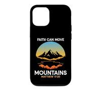 Faith Can Move Mountains Matthew Bible Verse Christian Case for iPhone 12/12 Pro