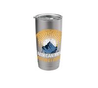 Faith Can Move Mountains Motivational Message Stainless Steel Insulated Tumbler