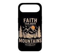 Faith Can Move Mountains Retro Sunset Bible Verse Christian Case for iPhone Air
