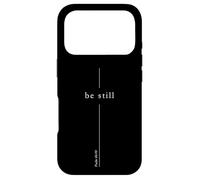 Faith Christian Cross Be Still Verse Psalm 46:10 for Men Case for iPhone 17 Pro