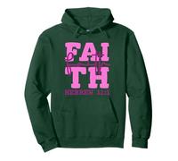 Faith Christian Design Inspired by Bible Verse Hebrews 11:1 Pullover Hoodie