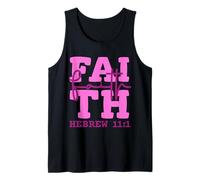 Faith Christian Design Inspired by Bible Verse Hebrews 11:1 Tank Top