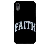 Faith Christian Quote Religious Believer Jesus Christ Case for iPhone XR
