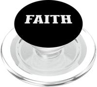 Faith Christian Spiritual Belief Religious Statement PopSockets PopGrip for MagSafe