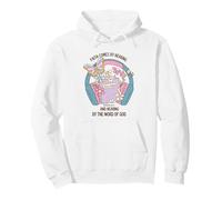 Faith Comes by Hearing Butterfly Bible Romans 10:17 Women Pullover Hoodie