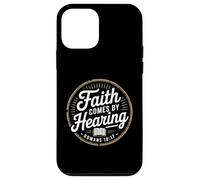 Faith Comes By Hearing Romans 10 17 Christian Case for iPhone 12 mini