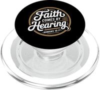 Faith Comes By Hearing Romans 10 17 Christian PopSockets PopGrip for MagSafe