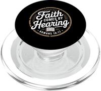 Faith Comes By Hearing Romans 10 17 Christian PopSockets PopGrip for MagSafe