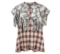 Faith Connexion layered shirt - Brown S