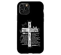 faith cross and bible verses Case for iPhone 11 Pro